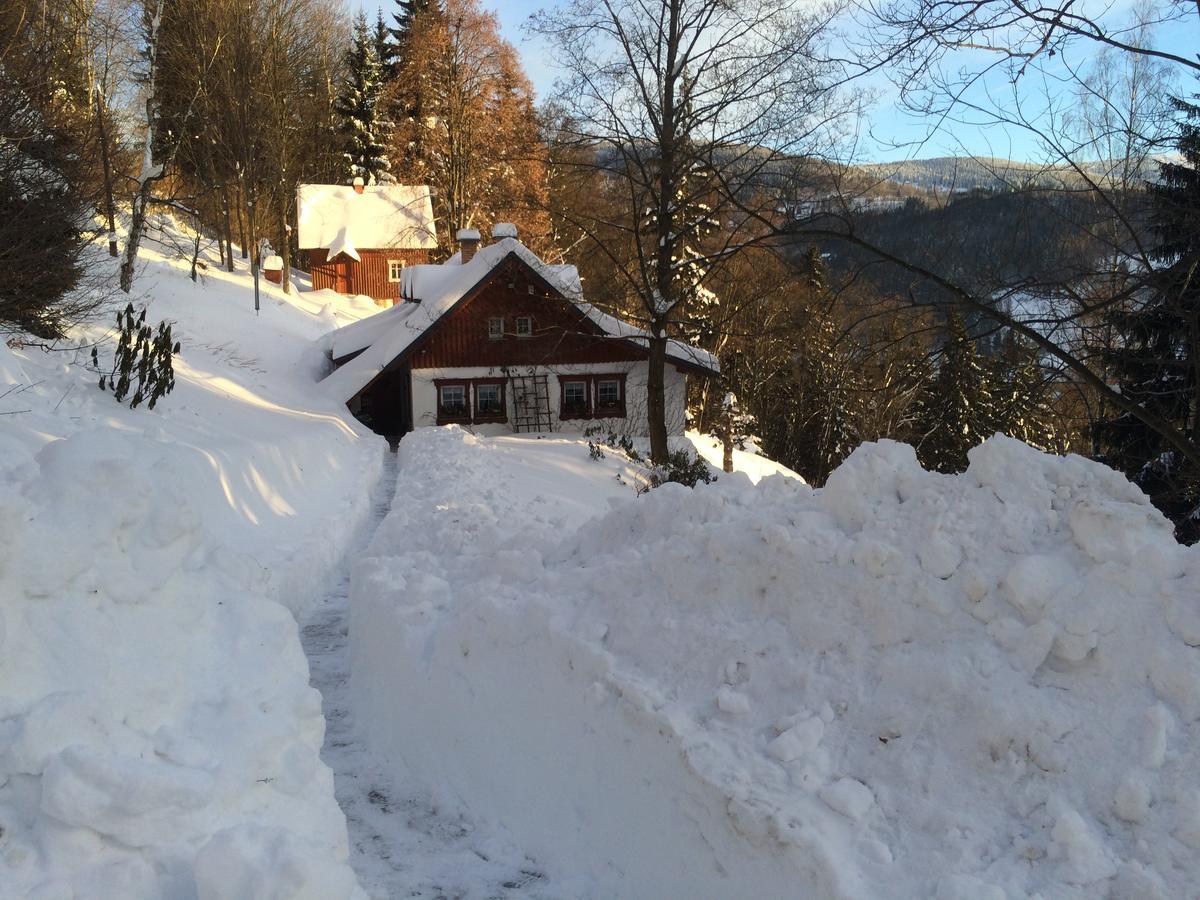 Chalupa Pod Skalou I. Paseky nad Jizerou Bagian luar foto